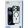 Накладка для i-Phone 17 Pro Max Keephone Armor Grip MagSnap черно-прозрачный