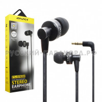 Стереонаушники AWEI с микрофоном ES-690M чёрные