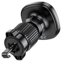 Держатель в автомобиль в воздуховод Hoco H34 магнитный черный