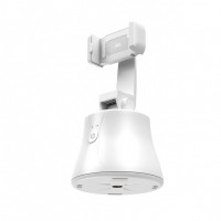 Держатель для телефона следящий Baseus 360°AI Following Shot Tripod Head (SUYT-B02) белый