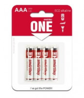 Батарейка алкалиновая Smartbuy ONE LR03/4B (48/480)  SOBA-3A04B-Eco