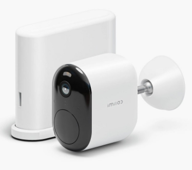 IP-камера Xiaomi Imilab EC4 CMSXJ31A + Imilab Smart Hub (CMWG31B) белая