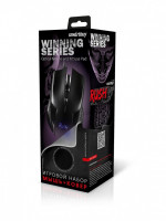 Мышь проводная игровая Smartbuy Rush 726 USB/DPI 800-1200-2400-3200/6 кнопок/LED/1.5м черная