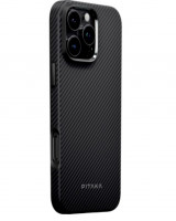 Накладка для i-Phone 16 Pro Max 6.9&quot; Pitaka Military-Grade Protective Case черно-серый