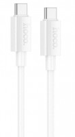 Usb Кабель-зарядка Type-C на Type-C Hoco X107 1м 60W белый