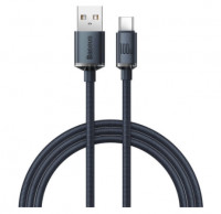 Usb Кабель-зарядка TYPE-C Baseus Jelly Liquid Silica Gel 100W 2м (CAGD010101) черный