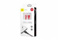 Usb Кабель-зарядка TYPE-C Baseus Rapid Indicator Light 25см (CATSU-A09) красный