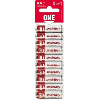 Батарейка алкалиновая Smartbuy ONE LR6/10B (300/600)  SOBA-2A10B-Eco