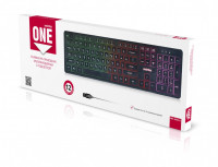 Клавиатура проводная с подсветкой Smartbuy ONE 305 USB черная (SBK-305U-K)