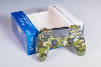 Bluetooth-контроллер для Playstation 4 камуфляж зелёный