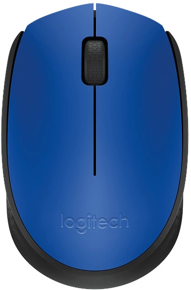 Мышь беспроводная Logitech M170 оптическая 1000DPI синий