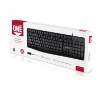 Клавиатура проводная Smartbuy ONE 207 USB/104+12 клавиш/Индикация клавиш/1.4м, (SBK-207US-K) черная