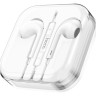 Наушники с микрофоном Hoco M1 Max 1.2м AUX белые
