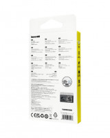 Usb Кабель-зарядка Lightning Baseus Cafule 1м (CALKLF-BG1) чёрно-серебристый