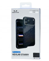 Накладка для i-Phone 17 Pro Keephone Kevlar Starry MagSnap синяя