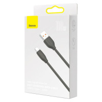 Usb Кабель-зарядка TYPE-C Baseus Jelly Liquid Silica Gel 100W 1.2м (CAGD010001) черный