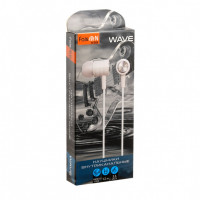 Наушники с микрофоном Faison X33 Wave 1.2м белые