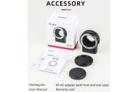 VILTROX NF-M1 для объектива Nikon F-mount на байонет Micro 4/3 Panasonic Olympus