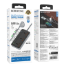 Сетевой фильтр Borofone BAC3A 3-розетки/3USB/1USB-C AC-2500W/DC-20W 1.5м черный