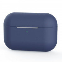 Силиконовый чехол для AirPods Pro темно-синий