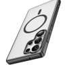 Накладка для Samsung Galaxy S25 Ultra Keephone SkinGrip MagSnap прозрачный черный